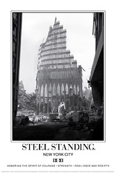 Steel Standing Memorial Poster